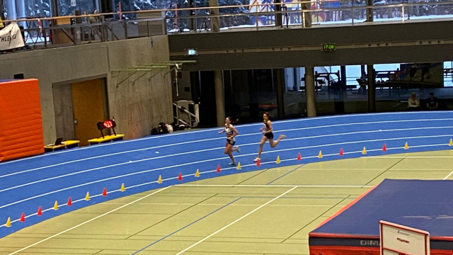 Valentina Rosamilia im 1000m-Rennen